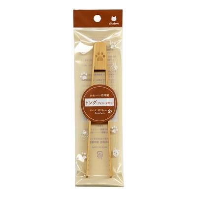 Tanaka Hashiten Chaton Tongs, 19cm, Mini, Stylish, Perfect for Camping, Pasta, Salad, Yakiniku, Ice Cream, and Snacks. Lightweight and Easy To Hold.