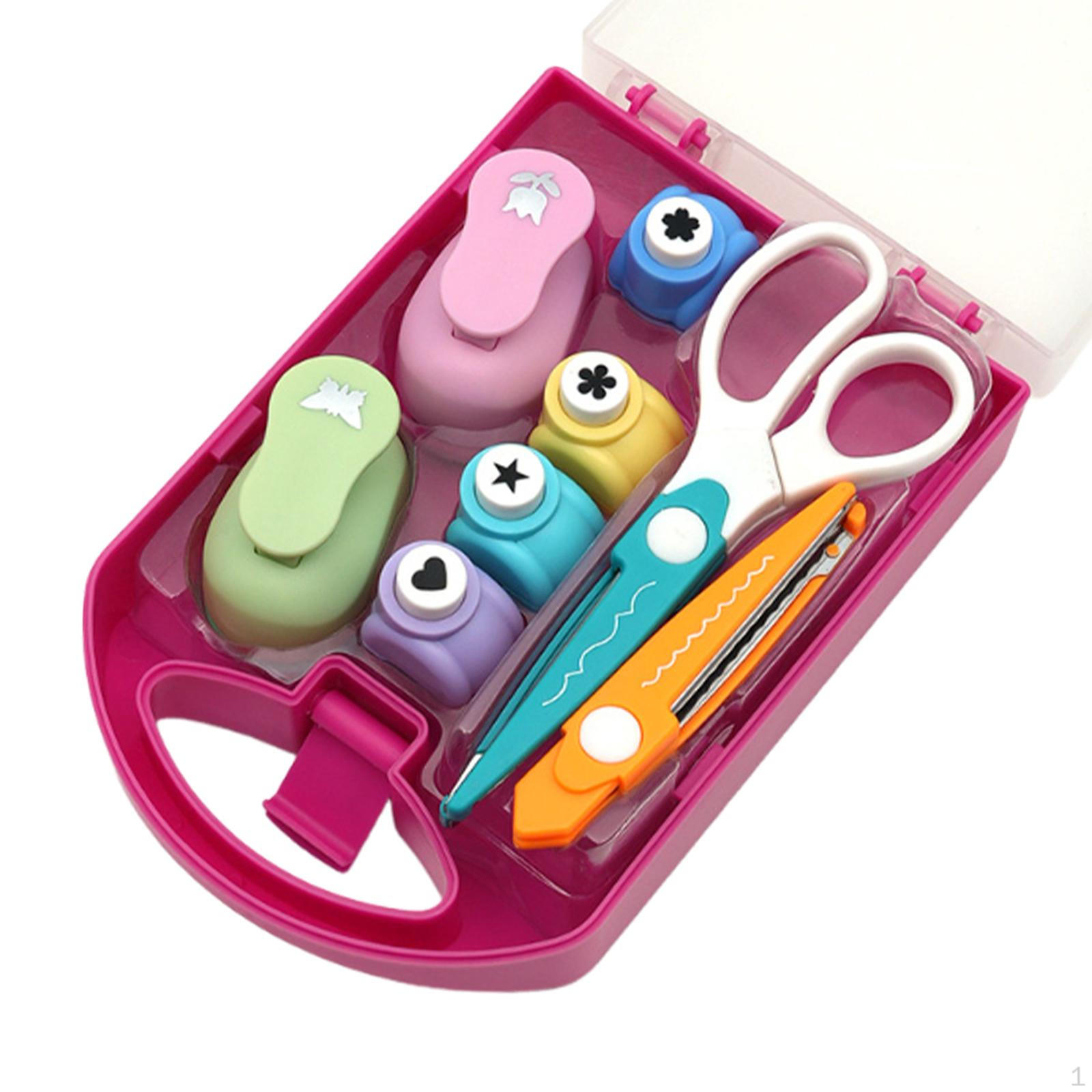 

Craft Hole Punch Shapes Single Crafting Scrapbook Puncher,Handmade DIY Comfortable Grip Small Paper