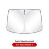 YZ For Tesla Model Y 3 Highland Juniper 2021-2025 Car Sun Shade Front Window Shade Visor Glass Roof Skylight UV Protection