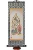 Sunny Town Gallery Hängande rulle "Tretton Buddhor" av Yamamura Kanpo, Mini hängande rulle med displayställ (Stor storlek) 75 cm