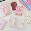 New Flower Passport Bag for Women Fashionable Passport Cover Multifunctional Polyster Passport Clip Case Travel Accessories