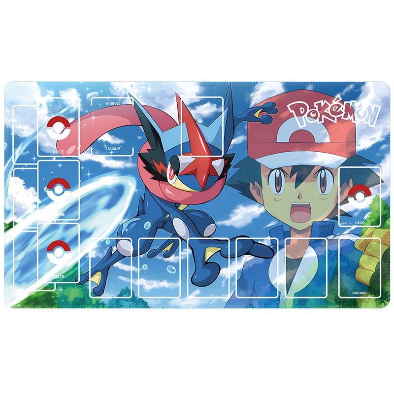 Anime Pokemon GAME PTCG Dedicated DIY Card Playmat Battle Against K Jirachi Lunala Solgaleo Collection Gift Toys