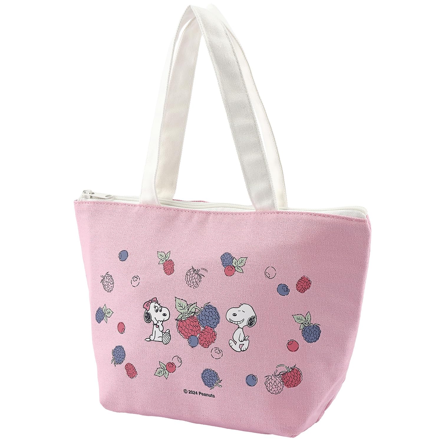 

OSK Insulated Tote Lunch Peanuts Made in Bag, Pink, Fancy, PNF, Japan, TB-14 розовый