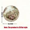Vintage Metal Tin Sign Bicycle Flowers Retro Wall Art Home Bar Kitchen Decor