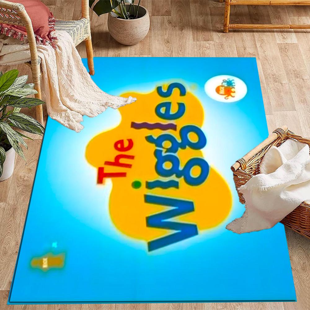 Tappeti Antiscivolo a Tema The Wiggles Singing Show - Arredamento per la Casa in Poliestere, Adatti per Camere da Letto, Soggiorni, Ingressi, Studi e Decorazioni