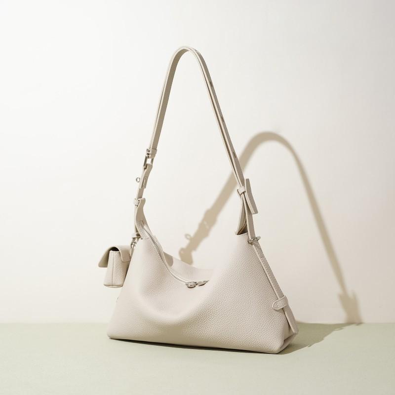 First Layer Leather Underarm Bag Casual New All-matching One-shoulder Commuting High-end Niche Handbag 2026