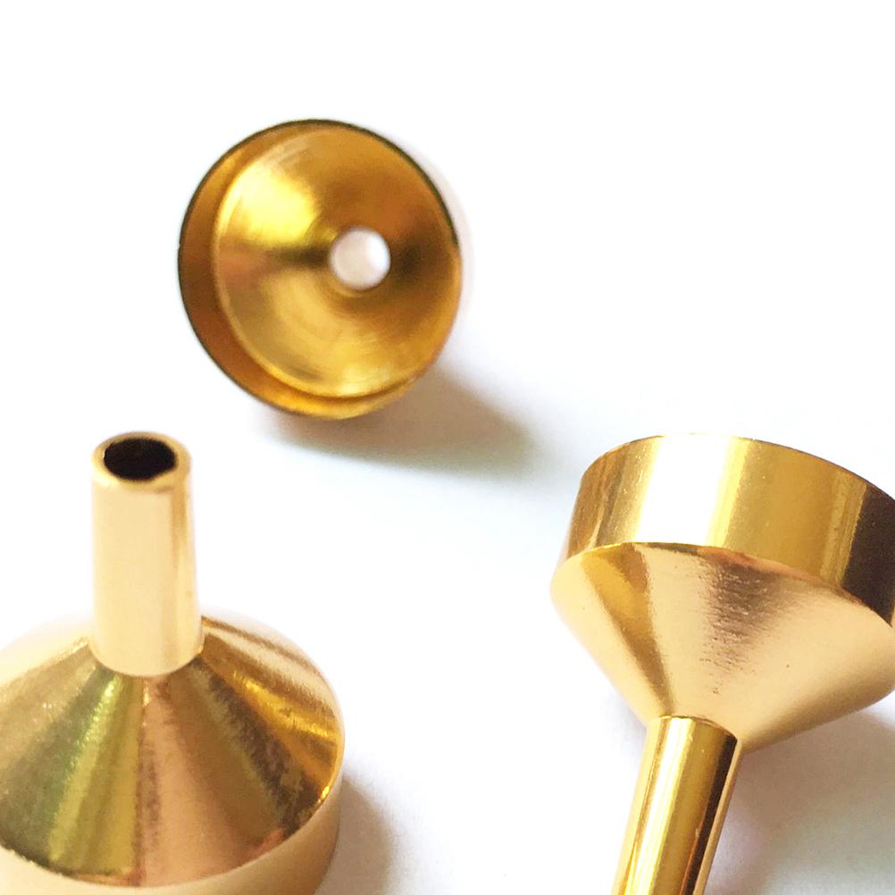 Metal For Small Bottles Filling Bottles  Accessories Perfume Funnels Liquid Refill Tools Funnel Set