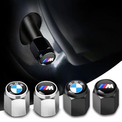 For M 5pcs Car Wheel Tire Valve Caps Air Stem Covers Accessories for BMW M E34 E36 E60 E90 E46 F10 F20 F30 X5 X6 X1 M3 M5 M6 E71