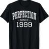 Perfection Since 1999 Vintage Style Born In 1999 Birthday T-Shirt,100% Cotton