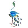 Peacock Flower Pot Iron Cute Animal Shape Plant Container for Succulent Green Plant Indoor and