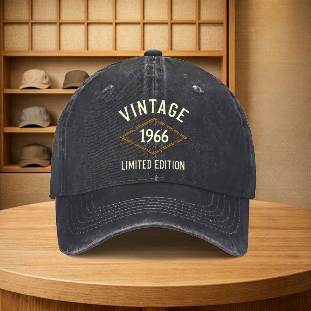 Vintage HighQuality  Limited Edition Baseball Cap Available In Multiple Colors A Musthave Accessory for Family Parties a