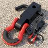 Tow Hitch Receiver with Secure Hardware Compact for Jobsite, SUV Drivers