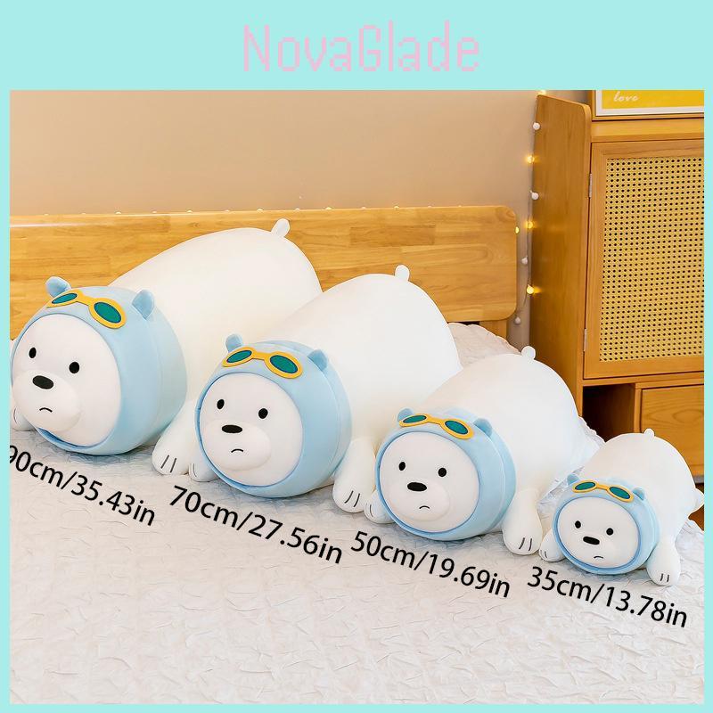 Cute Plush Polar Bear Stuffed Animal Toy