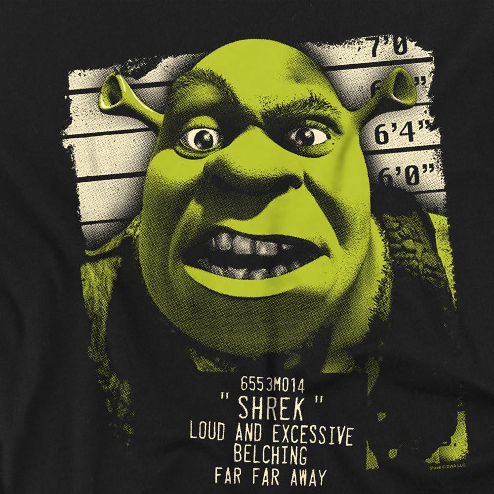 Shrek Mens Ogre Mugshot T-Shirt