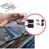 BSR531+BSR532 Sunroof Sliding Rail Lift Lever Hinge Repair 8 PCS Set Left Right for BMW 3 E36 E46 7 E38 54128119747 54128119748