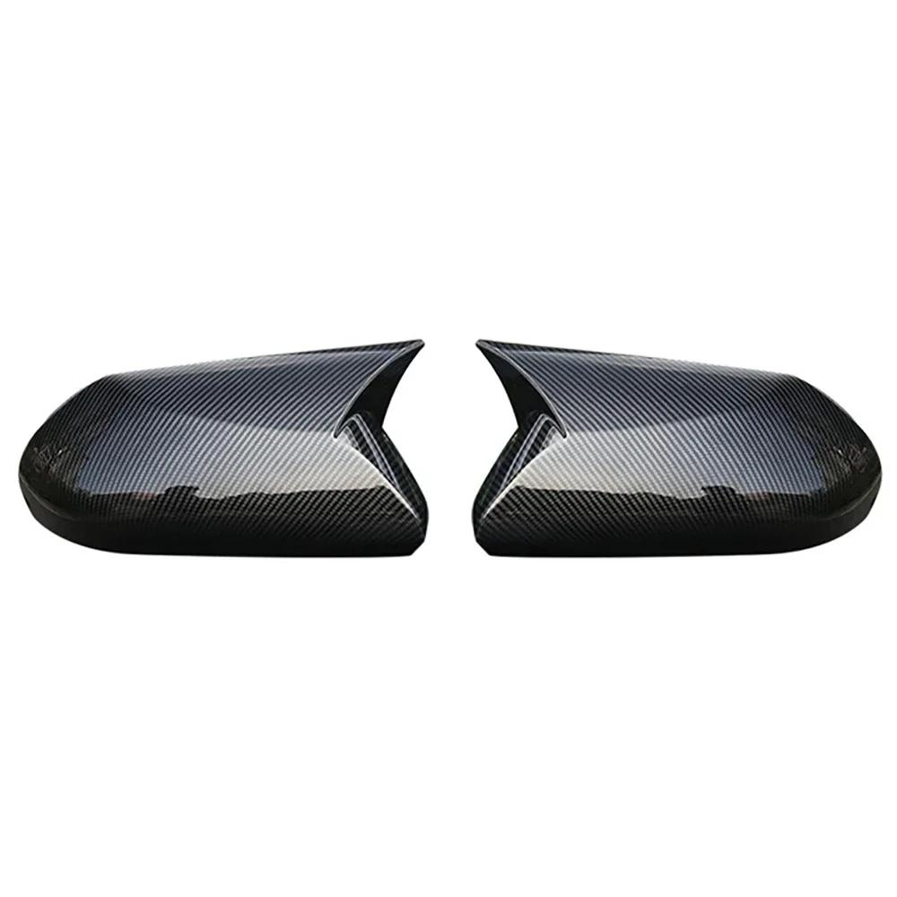 For Toyota Camry 2018-2025 Car Rearview Side Mirror Cover Wing Cap Exterior Door Rear View Case Trim Carbon Fiber Housing Shell