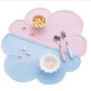 Children's Clouds Silicone Placemats Creative Placemats Heat Insulation Mobile Non Slip Plates Silicone Student Placemats