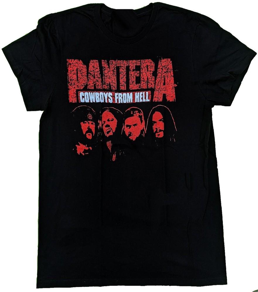 Pantera Cowboys From Hell Mens Black Band  New Tee Unisex T-Shirt XL
