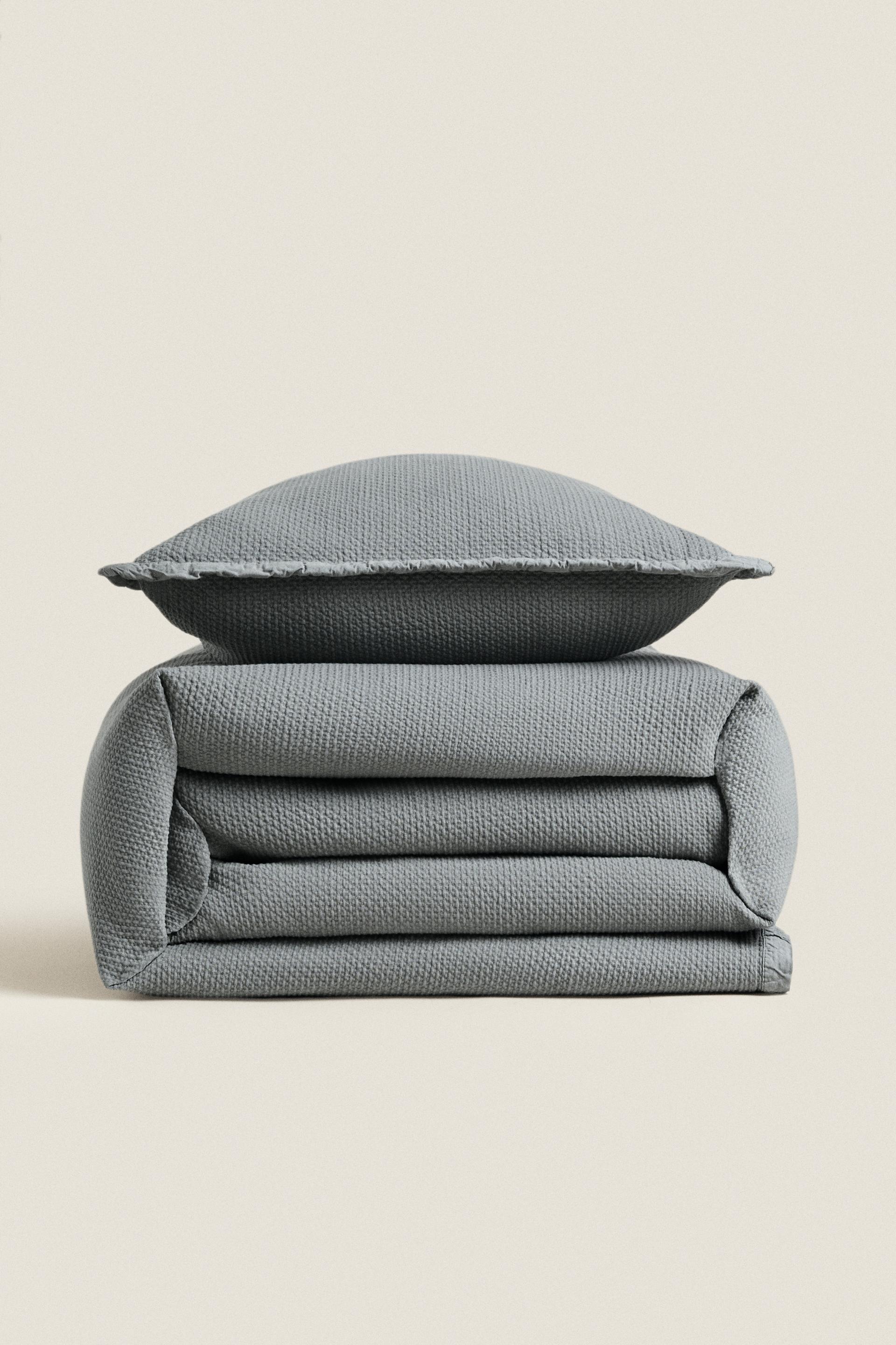 

Хлопковое покрывало с окантовкой