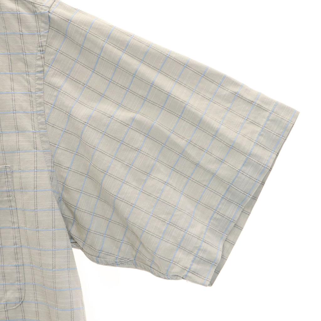 Mila schon Made In Japan Check Pattern Short Sleeve Open Collar Shirt 4 Men's Used