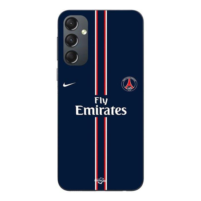 Handyhülle - MANIACASE - Samsung Galaxy A54 - Silikon - Schwarz - Paris Saint Germain
