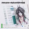 LANGUO 146/10 Colors Ballpoint Pen 0.8mm Cartoon Soft Grip Press for Drawing Multicolor Writing Pen Office School Supplies