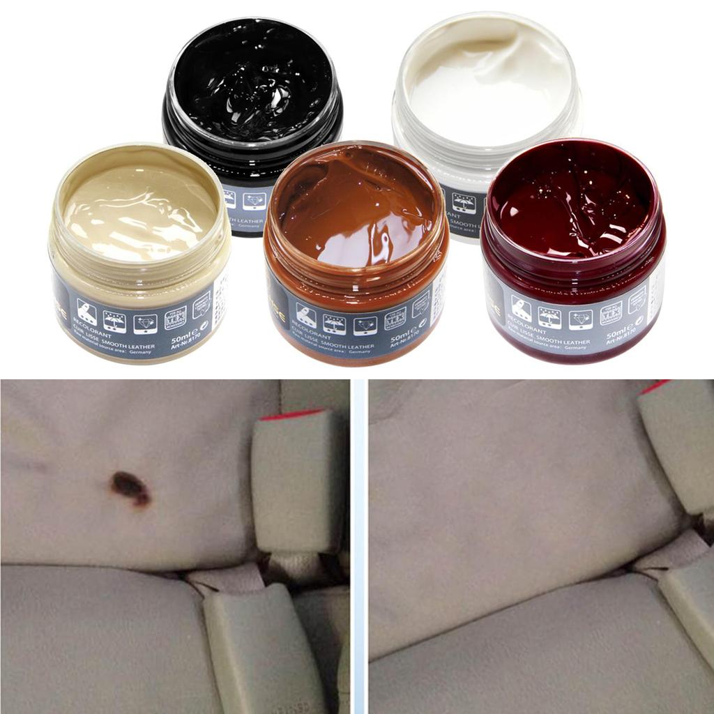 Leather Color Restorer Repair Dye Renew Paste Recoloring Balm