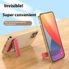 1/3Pcs Mini Invisible Foldable Mobile Phone Stand Aluminum Alloy Desktop Mount Material Holder Adjustable Angle For Cellphone