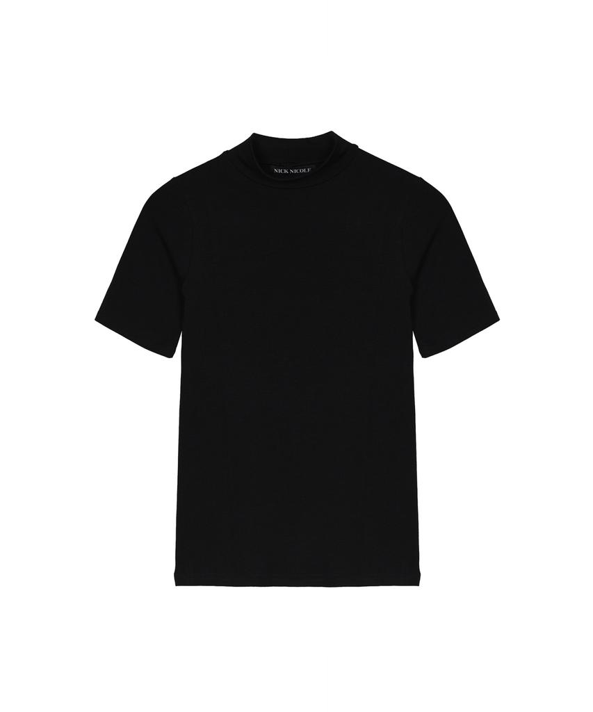 Nigaennikol [Essential] Mock Neck Half Top_4 Color