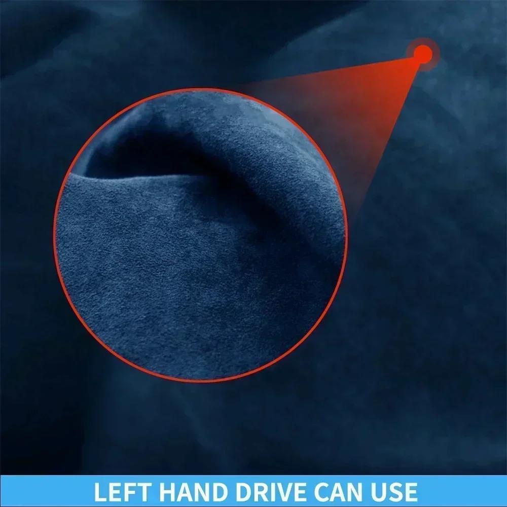 For Chrysler 300 300C 2011- Carbon Fiber Door Lock Decorative Ring Decorative Car Accessories Interior Cover Sticker Trim