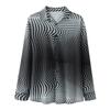 Men's Shirt Pattern Shirt 3D Printed Shirt Outdoor Street Long Sleeved V-neck Clothing Fashion Designer Casual and Comfortable