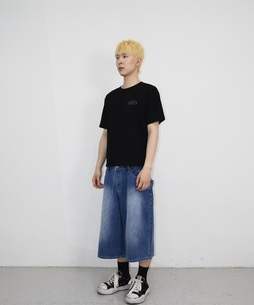 Bonegseu 3Star Demim Bermuda Pants (Blue)