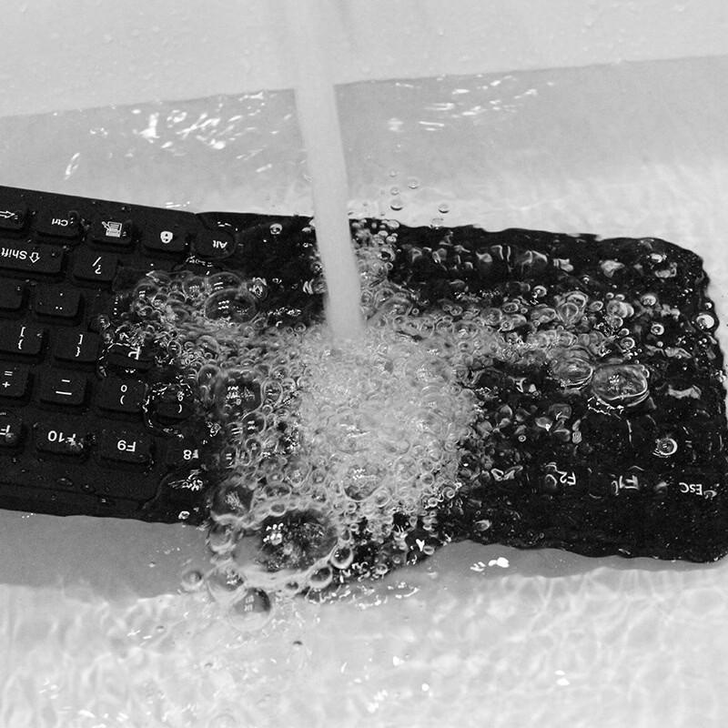 OLOEY IP68 Waterproof Industrial Silicone Keyboard