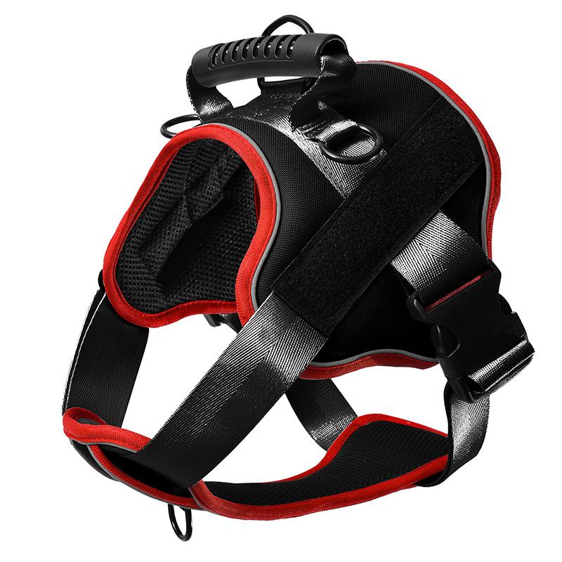 Hundeleine Große, mittelgroße und kleine Hunde Weste Typ Brustgurt Bequeme und atmungsaktive nachtreflektierende Hundeleine Haustierbedarf