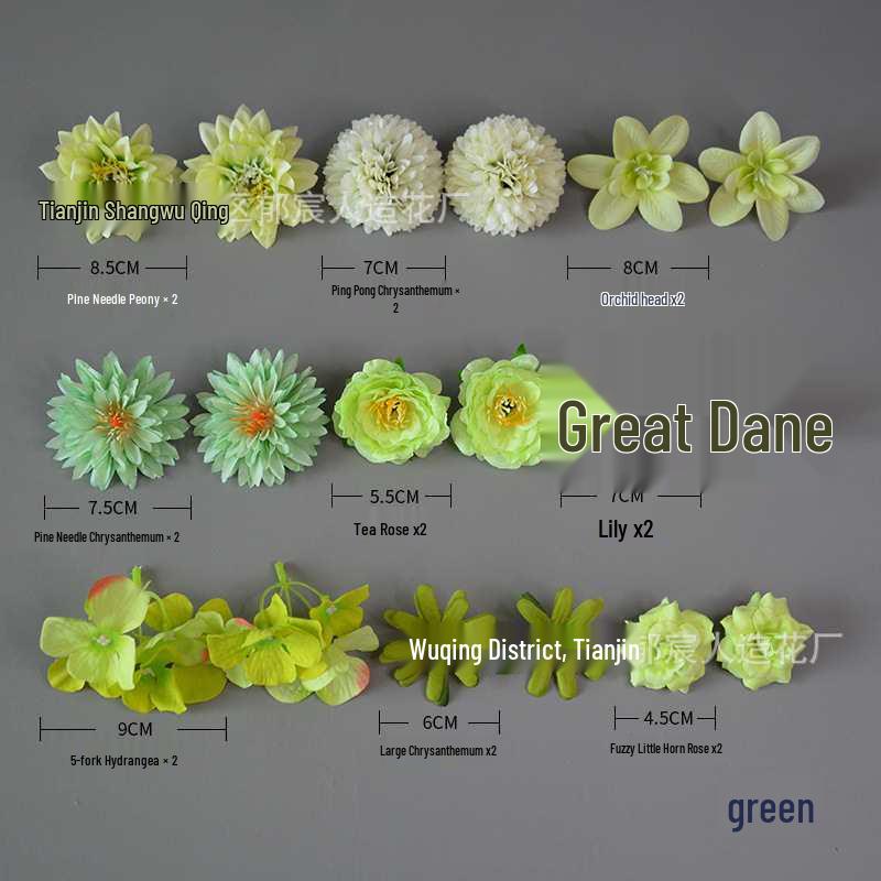 Handmade Classroom Door Wreaths & Ornaments: Green & Blue Series