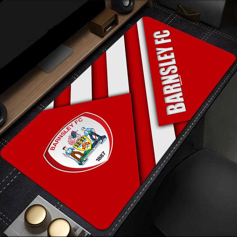 Barnsley Crest Design Mouse Pad, Rubber Base, Mouse Pad for Gamers and Office Use, Gaming Desk , Easy To Clean Mat Christmas fan gifts