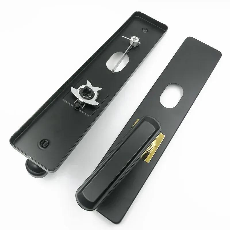 Mechanical Lock Accessories Thickened Panel Room Door Handle Stainless Steel Anti-theft Door Lock