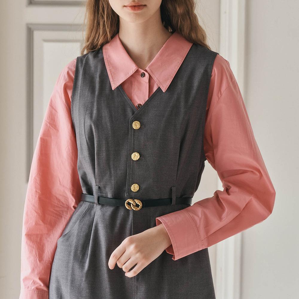 WEDNESDAY DELIGHT Wd_Pure Cotton Shirt_Pink