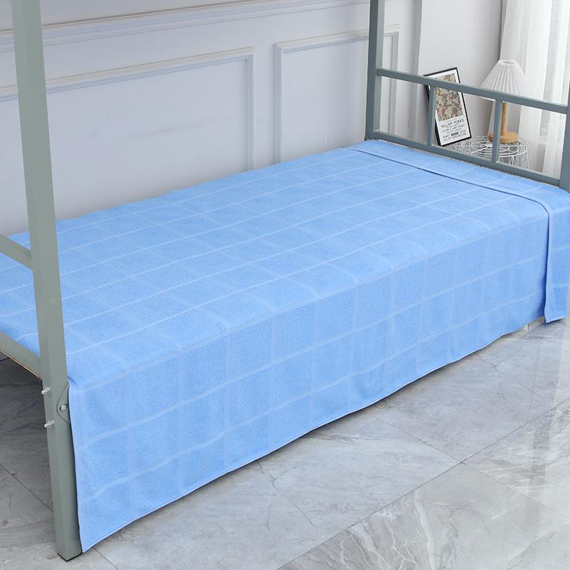 

Cotton jacquard towel quilt spring, summer and autumn comfortable and breathable school dormitory student towel blanket pillow towel 750g(1.5m*2m)