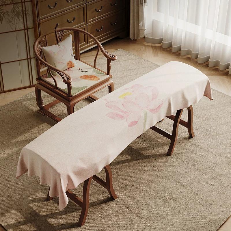 Lotus Pattern Zither Covers Chinese Style Guzheng Dust Cover Piano Ethnic Instrument Universal Protector Zither Accessories