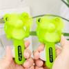 8pcs Mini Cartoon Frog Shaped Portable Handheld Fan Gift Set,Adult Party Birthday Gifts,Pinata Filler,Suitable for Summer Parties,Group Dining Scenes