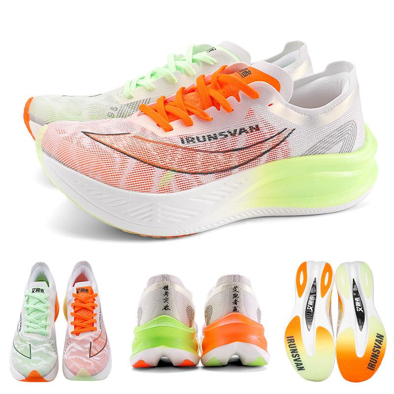 IRUNSVAN HEAT 1.0 High Quality Breathable Trail Running Shoes Men Women Cushioning Marathon Sneakers Outdoor Sports Shoes