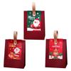 1pc Christmas Gift Boxe Santa Claus Candy Dragee Box Gift Packaging New 2024 Year Packaging Box V9S6