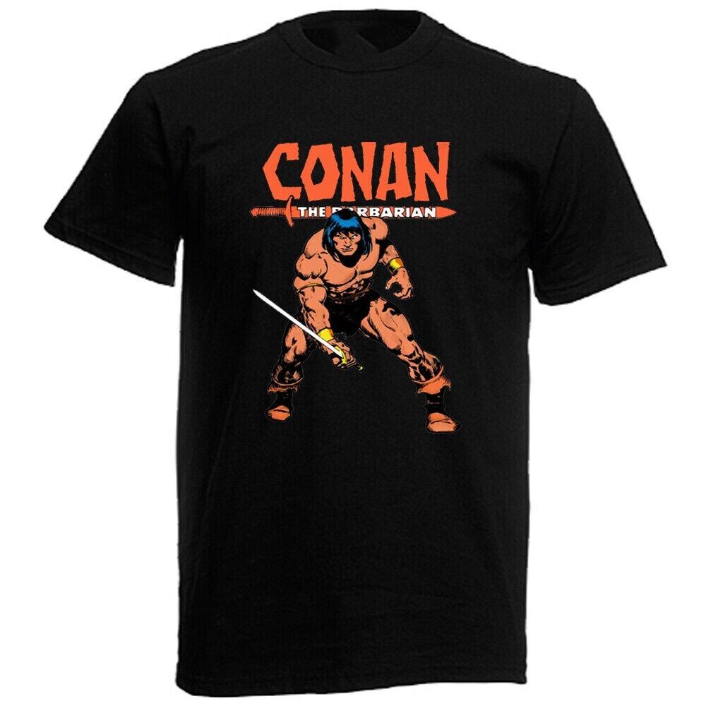 Conan the Barbarian Movie TV Show Men's Black T-Shirt Size S To 5XL CO546 Unisex T-Shirt