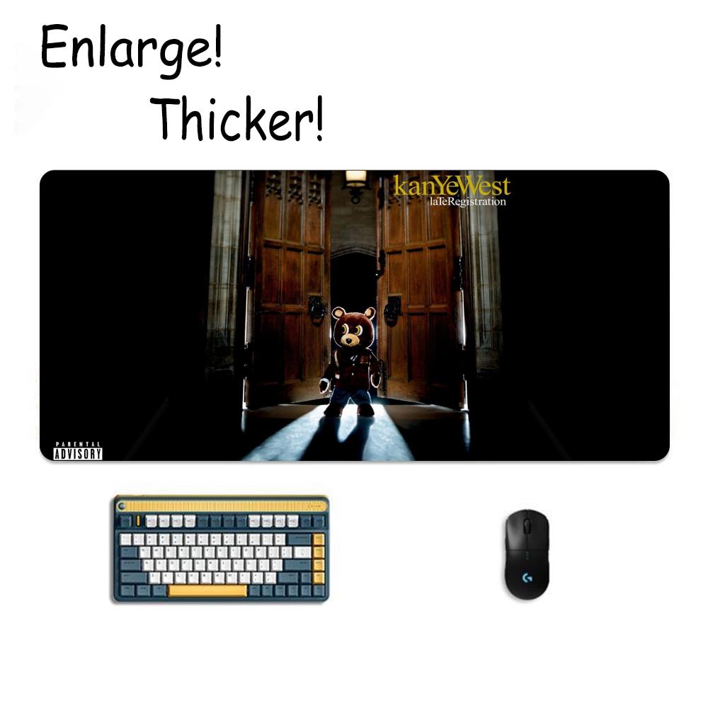 Kanye West Mouse Pad Xxl Large Mouse Pad Smooth Surface For Gaming Nonslip Comfortable Desk Mat