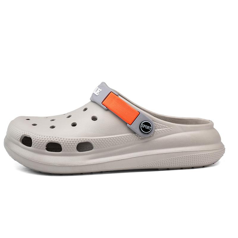 Модные нескользящие мужские тапочки из ЭВА — фото 9