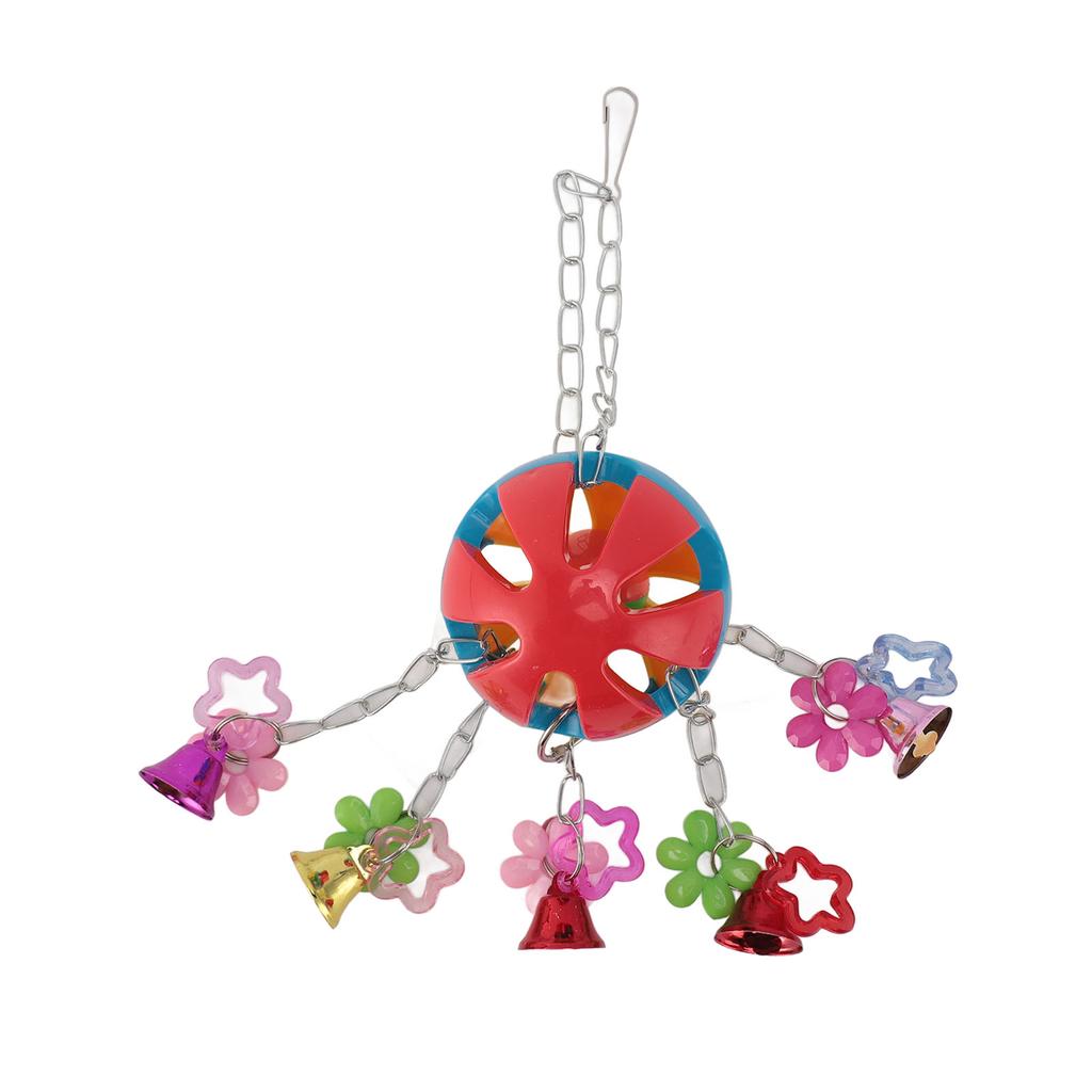 Papagei Glockenspiel Spielzeug Bissfestes Plastik Vogel Hängeglockenspiel Spielzeug Angstreduzierung Käfigspielzeug für