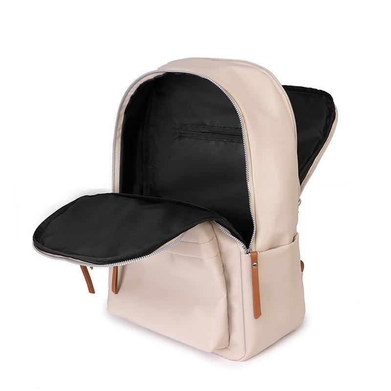 Backpack Women's New Commuter Oxford Cloth Backpack Large Capacity Versatile Travel Bag College Student School Bag