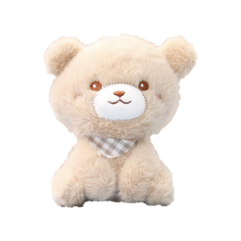 Bear Rabbit Duck Keychain Cute Cartoon Girl Backpack Hanging Plush Doll Gift