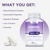 Questo agente disintossicante multi-effetto combina carbone attivo, zeolite e bentonite per purificare fegato e intestino e favorire la digestione.